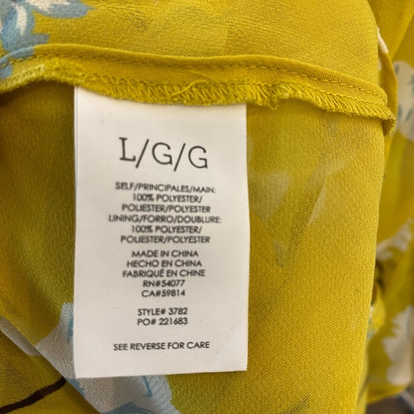 CAbi 3782 Dazzle Yellow Sleeveless Top - Picture 3 of 8